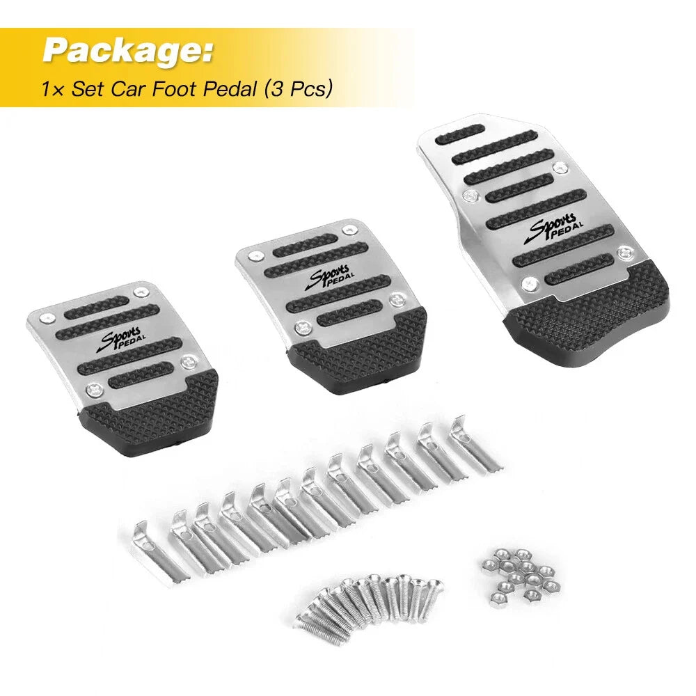 Non-Slip Manual Transmission Brake Pedal Pad Cover for Car