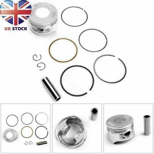 Piston Kit STD 63.5mm x 45.5mm for Honda CG200 (2000–2023) 13101-LA66-04 T9