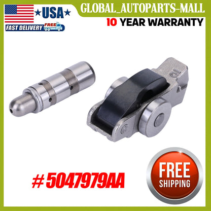 Intake Valve Lifter & Rocker Arm for Jeep Ram 1500 (2016–2024) 5047979AA, 5047896AD, 05047896AC, 5047896AB