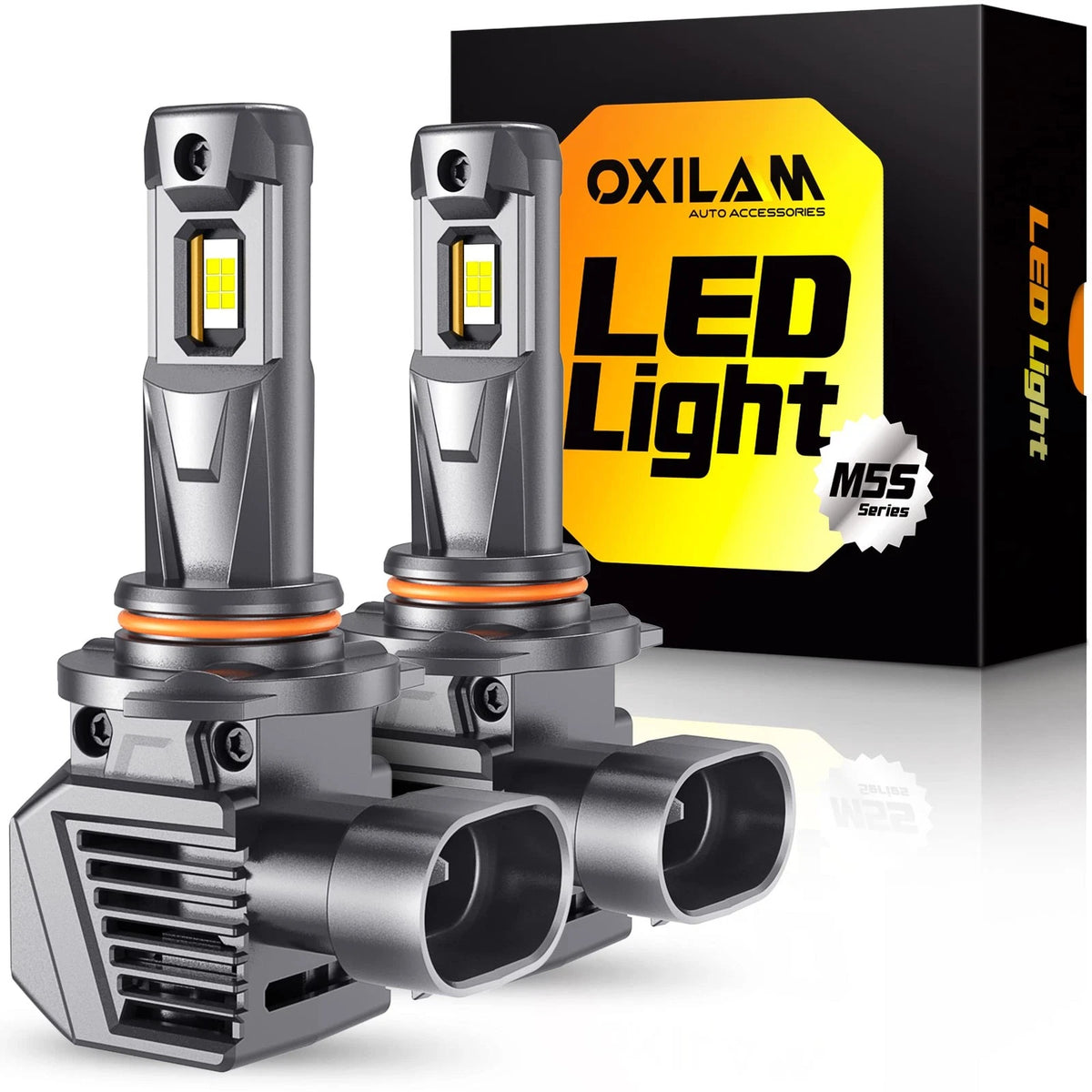 2X 9012 LED Light Bulb 70,000 Lumens 6500K for Automotive