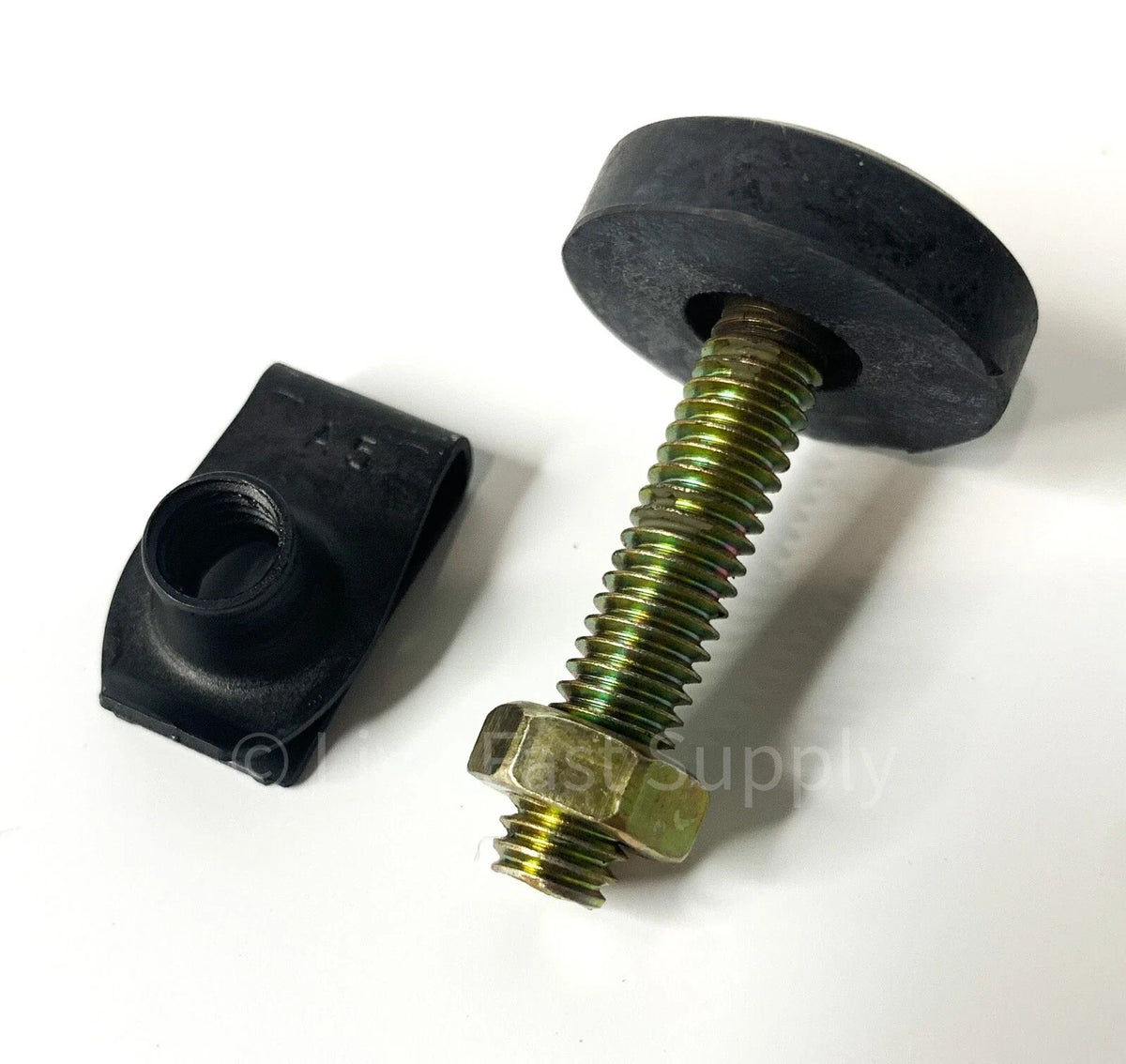 Adjustable Hood to Radiator Support Bumpers with Nuts for Ford Mustang (1965–1970)