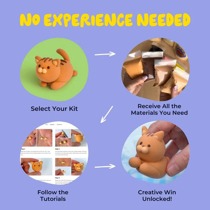 Air Dry Foam Clay Kit for Adults & Teens