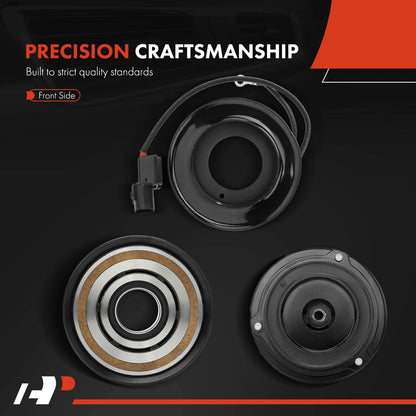 A/C Compressor Clutch Kit w/6-Groove Pulley for Hyundai Veloster (2015–2017)