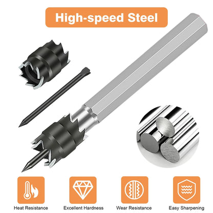 13PCS Rotary Spot Weld Cutter for Automotive Applications