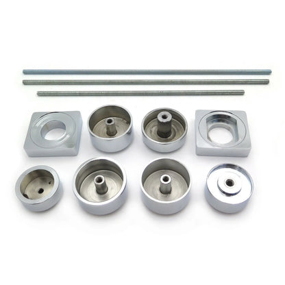 Set of 2 Fork Axle Caps Covers for Suzuki GSX-R 600 750 2005-2008, 1000 2006-2007 Chrome