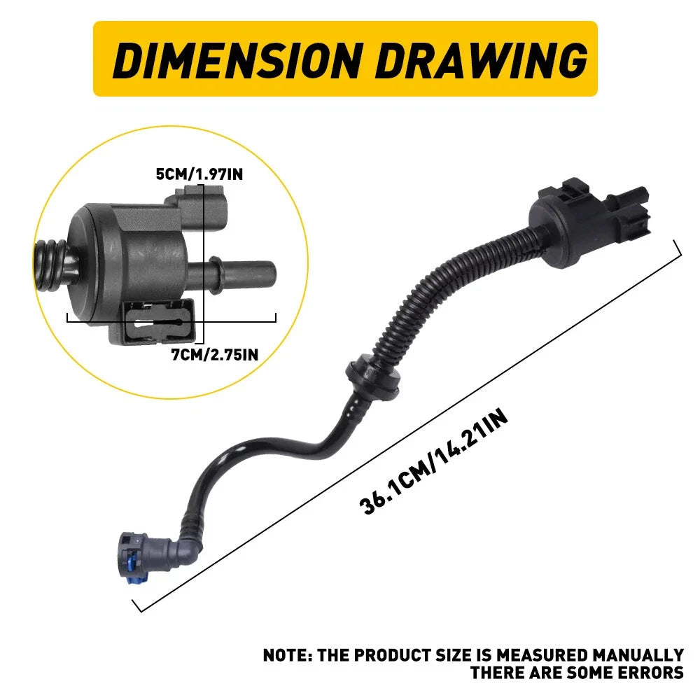 Fuel Vapour Hose & Purge Solenoid for Ford Mustang (2015–2023)