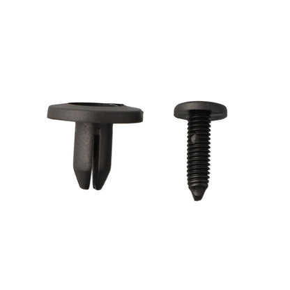 100pcs Clips Moulding Fastener Push Pin Rivet for Truck