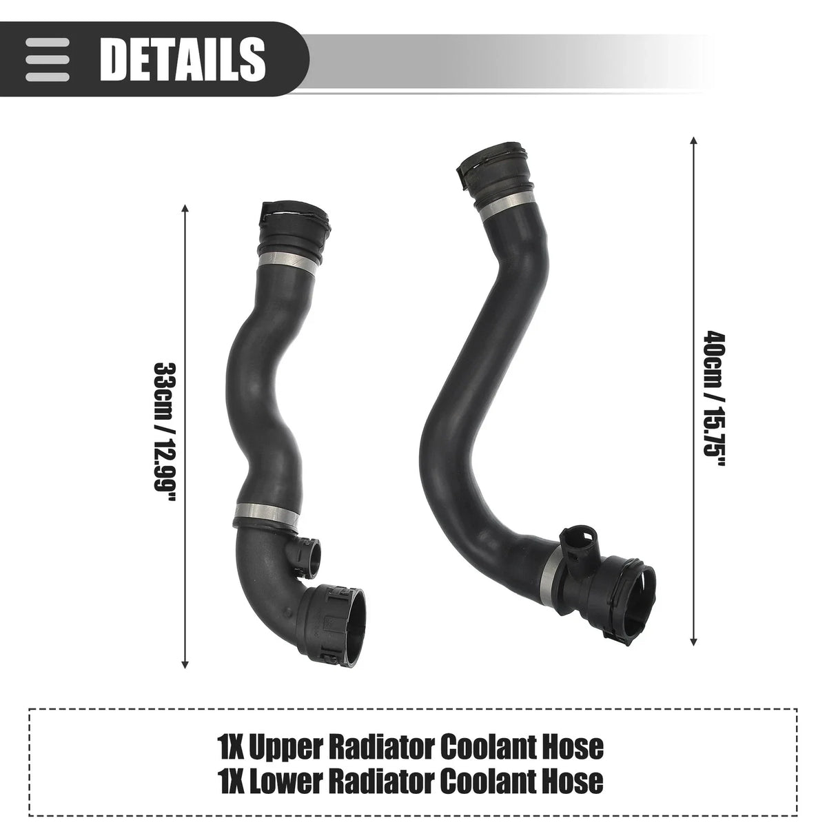 Coolant Radiator Hose Set for BMW 323 325 328 330 (No. 11531436410/17127510952)