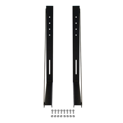 2X Truck Bed Underbody Tool Box Mounting Bracket for Trailer (18"x24")