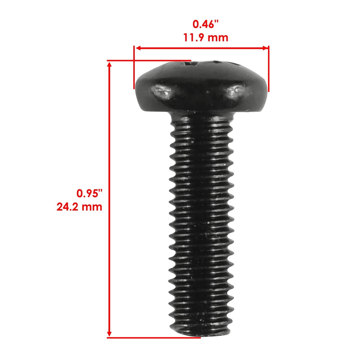 M6x20 Cylindrical Head Screw for John Deere LT133 LT155 LTR155 LTR166 (BL16310 - MD)