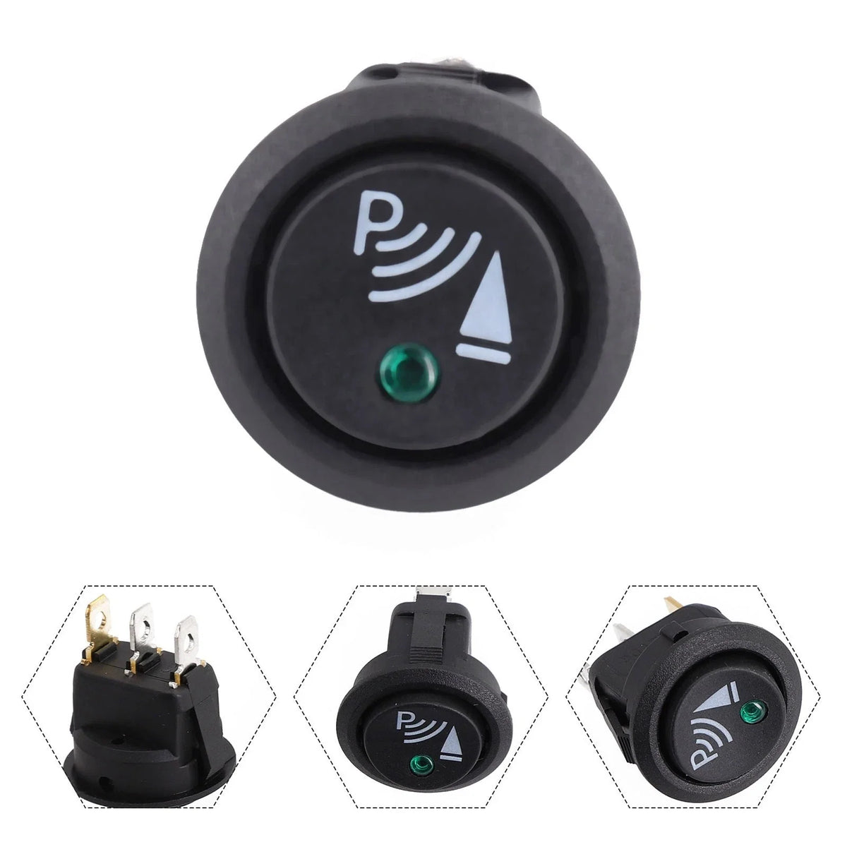 Rocker Switch for Car (Interior Accessory) (3 Pin)