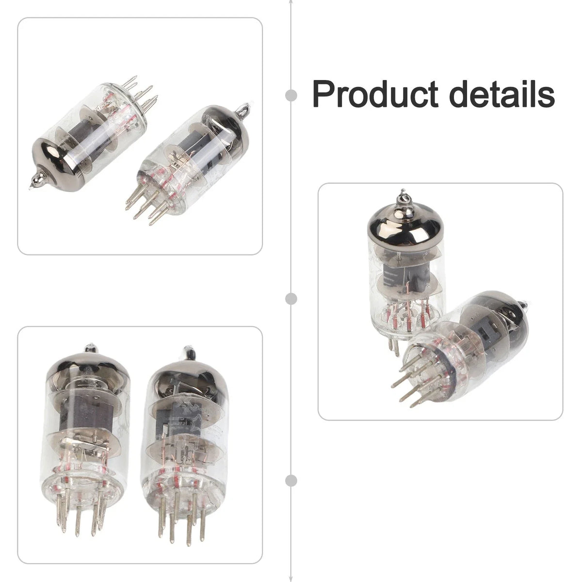 Set of 2 EV Vacuum Tubes 6J2 6J1P for PreAmp Headphone Amp Module