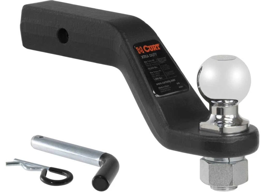 Curt 45332 Class 3 4" Drop Ball Mount w/2 5/16" Ball for