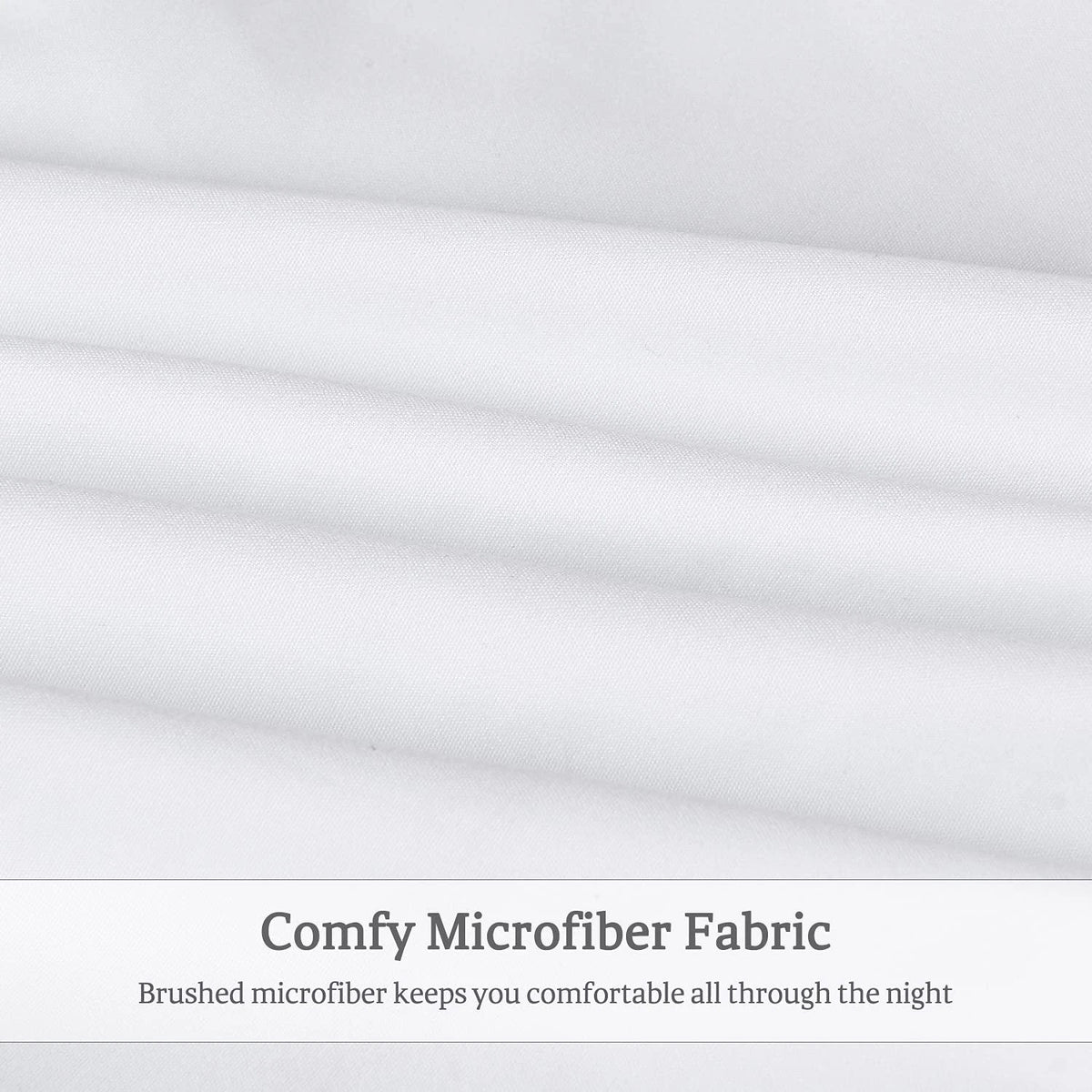 Pack of 2 Ruffle Pillow Shams for Farmhouse Style (26" x 20")