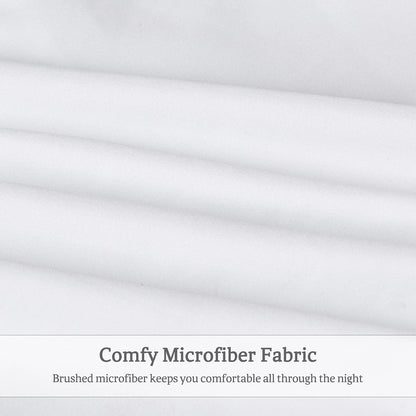 Pack of 2 Ruffle Pillow Shams for Farmhouse Style (26" x 20")