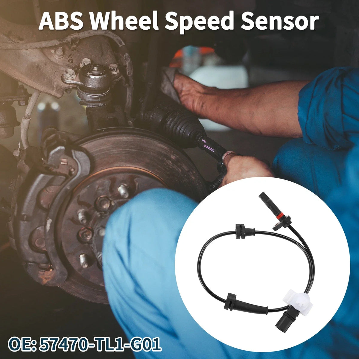 ABS Wheel Speed Sensor No. 57470-TL1-G01 for Honda Accord (2008–2012)