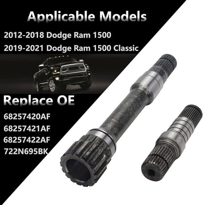 Front Right Axle Intermediate Shaft Inner Shaft Kit for Dodge Ram 1500 (2012–2022)