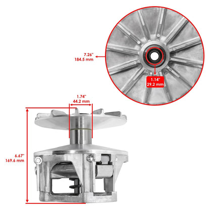 Primary Drive Clutch for Polaris General 1000 EPS (2016–2019) AC131, 1323320, 1323272