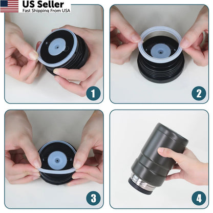 Replacement Gaskets for Thermos Stainless King Food Jar (Compatible)