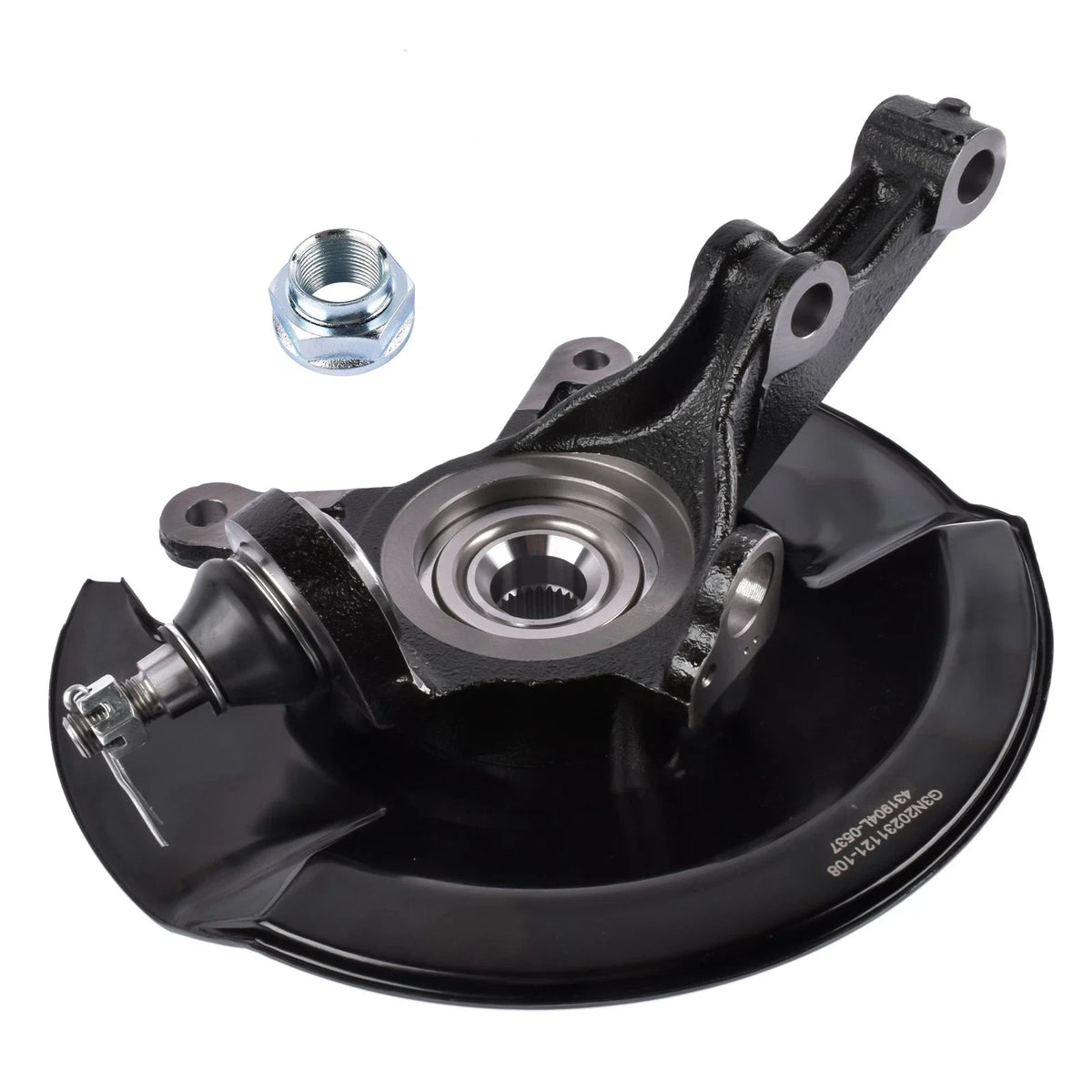Front Left Steering Knuckle & Wheel Hub Bearing for Honda Civic (2003–2005)