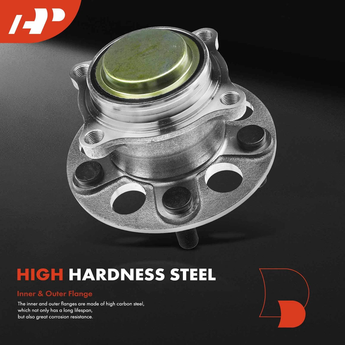 2X Rear Wheel Hub & Bearing Assembly for Honda Pilot (2016–2022) HA590636, 512628