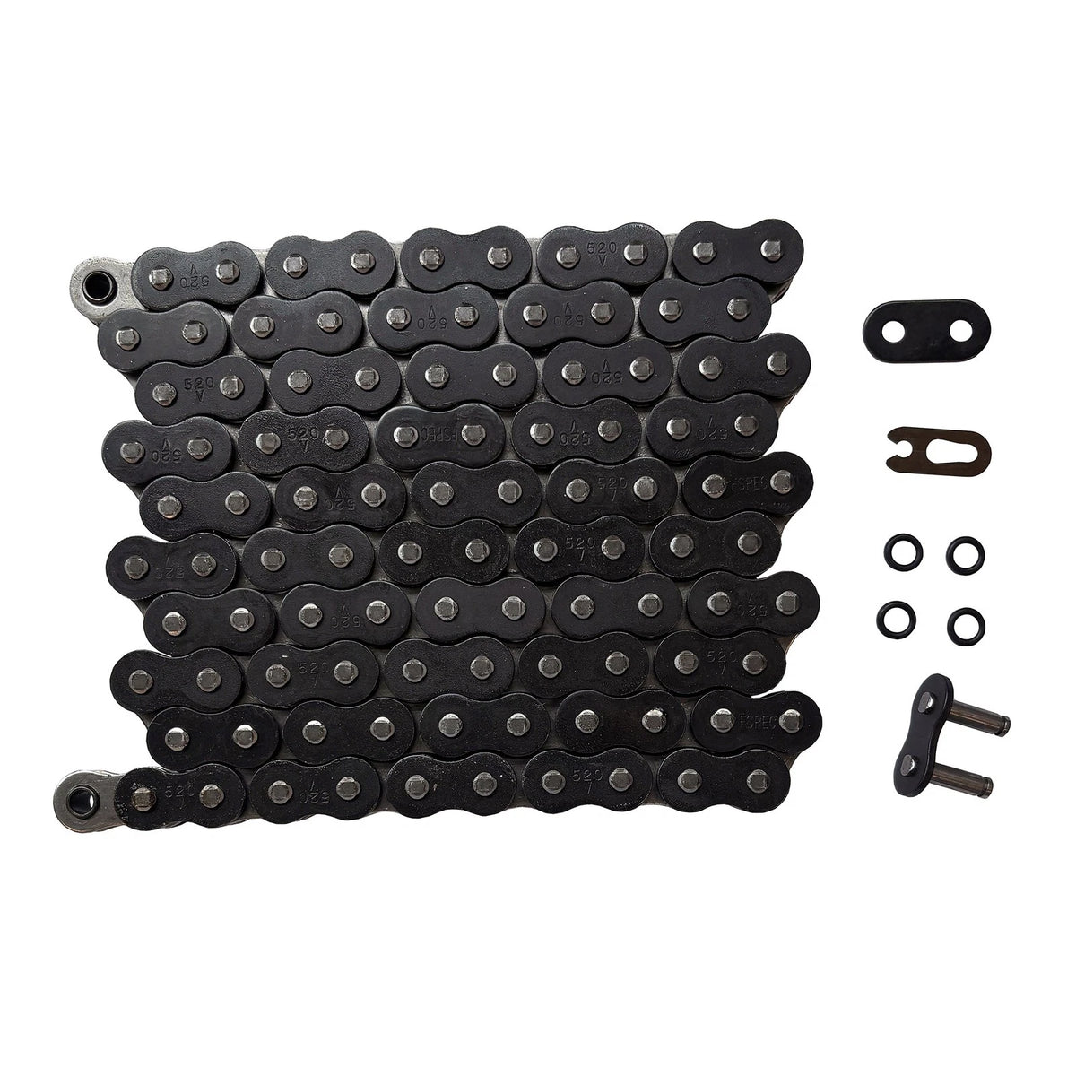O-Ring Drive Chain for Suzuki LT250R QuadRacer 250 (1985–1992) FS-520-OBLKb