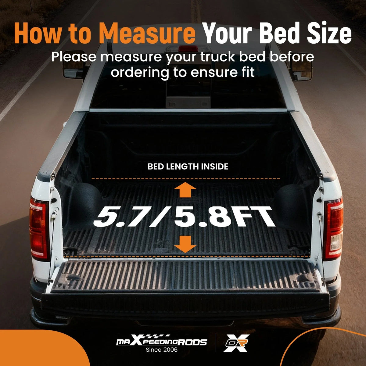 Hard Quad-Fold Tonneau Cover for Ram 1500 (2009–2026) 5.7/5.8ft