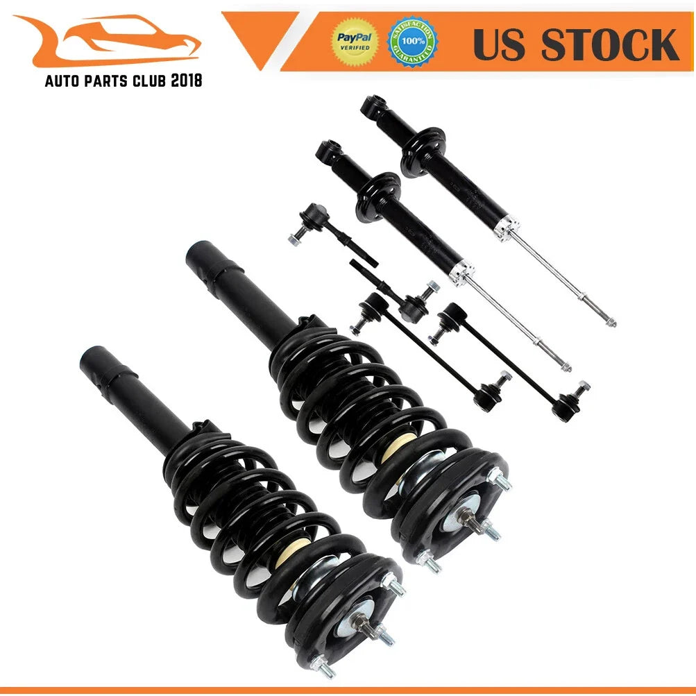 Strut Assemblies and Sway Bar Links Kit for Kia Optima Hyundai Sonata (2001–2005)