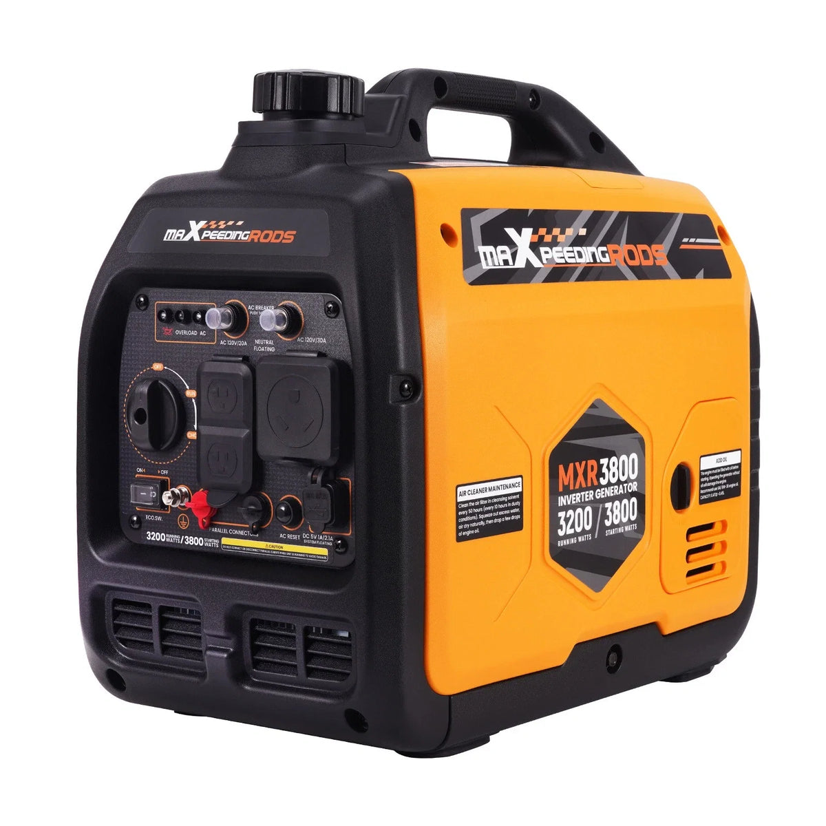 3800W Gas Powered Inverter Generator for Camping Emergencies (2023)