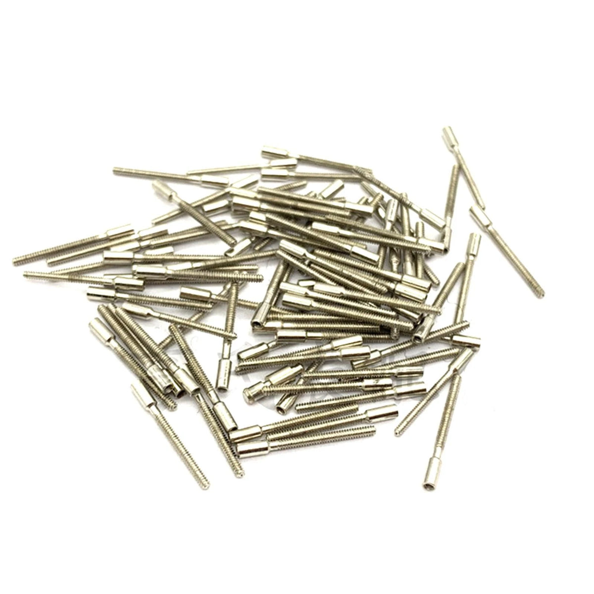 100pcs 0.9mm Stainless Steel Watch Winding Stem Rod Extensions