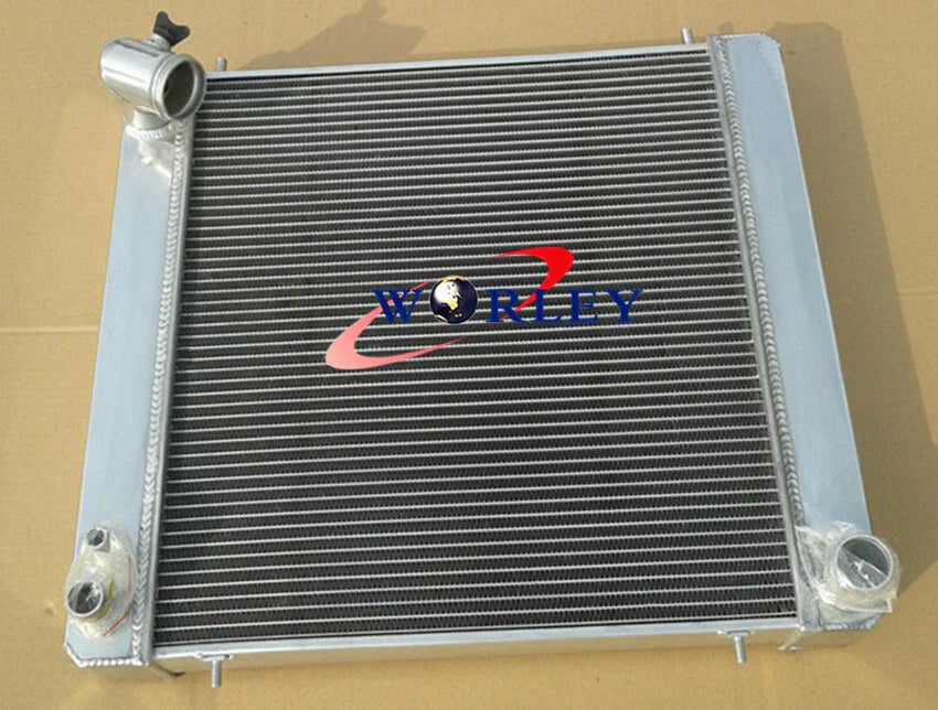 Aluminum Radiator for 3 Row Fit Jaguar E-Type XKE Series 1 4.2L I6 (1965-1967)