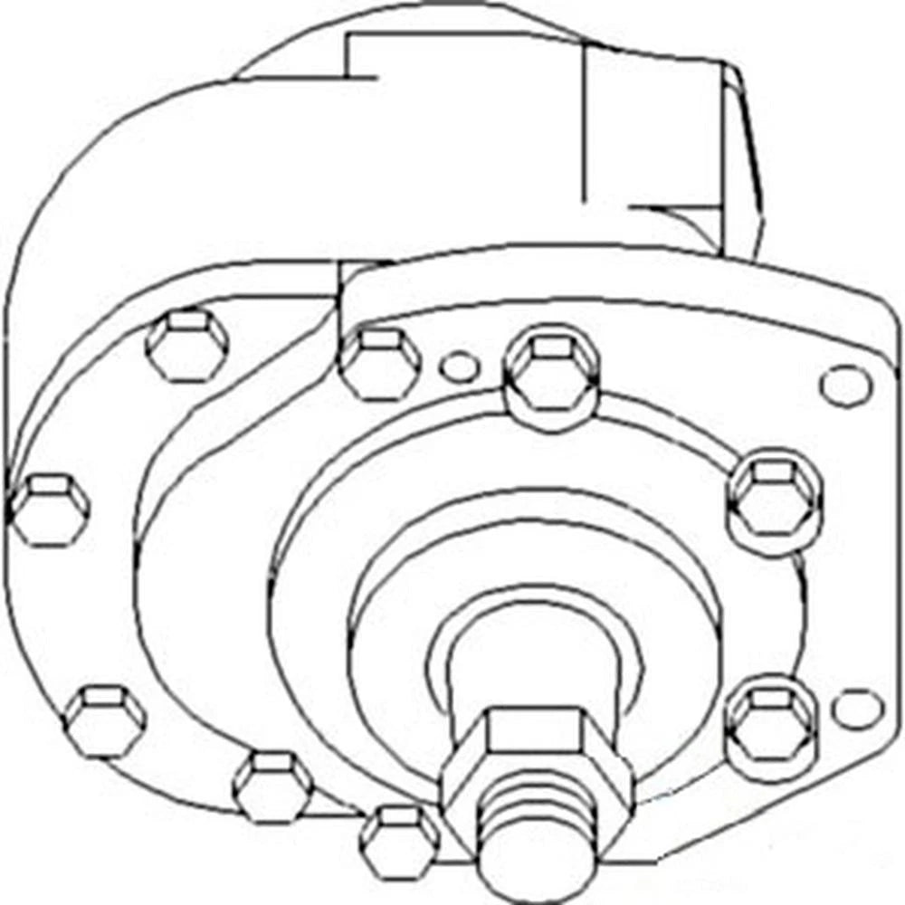 Hydraulic Pump for IH Farmall Super H, Super W4, 300, 350 (Gas)
