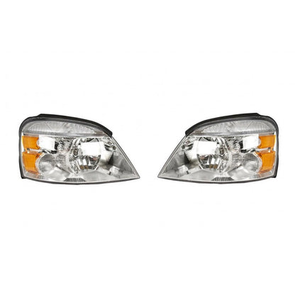 Set of 2 Headlights for Ford Freestar (2004–2007) MLX-PAIR-SHE592-150QL-CL360A50, FO2502203