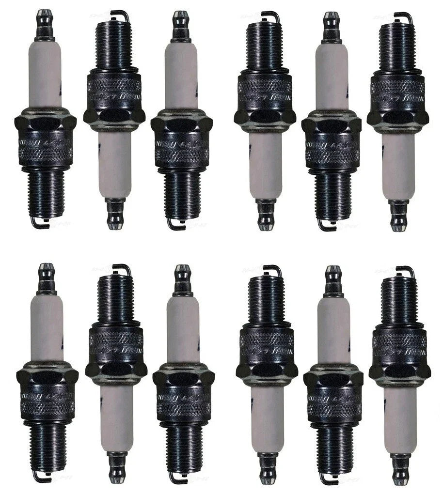Set of 12 Spark Plugs for Audi A8 Quattro 6.0L W12 (2005)