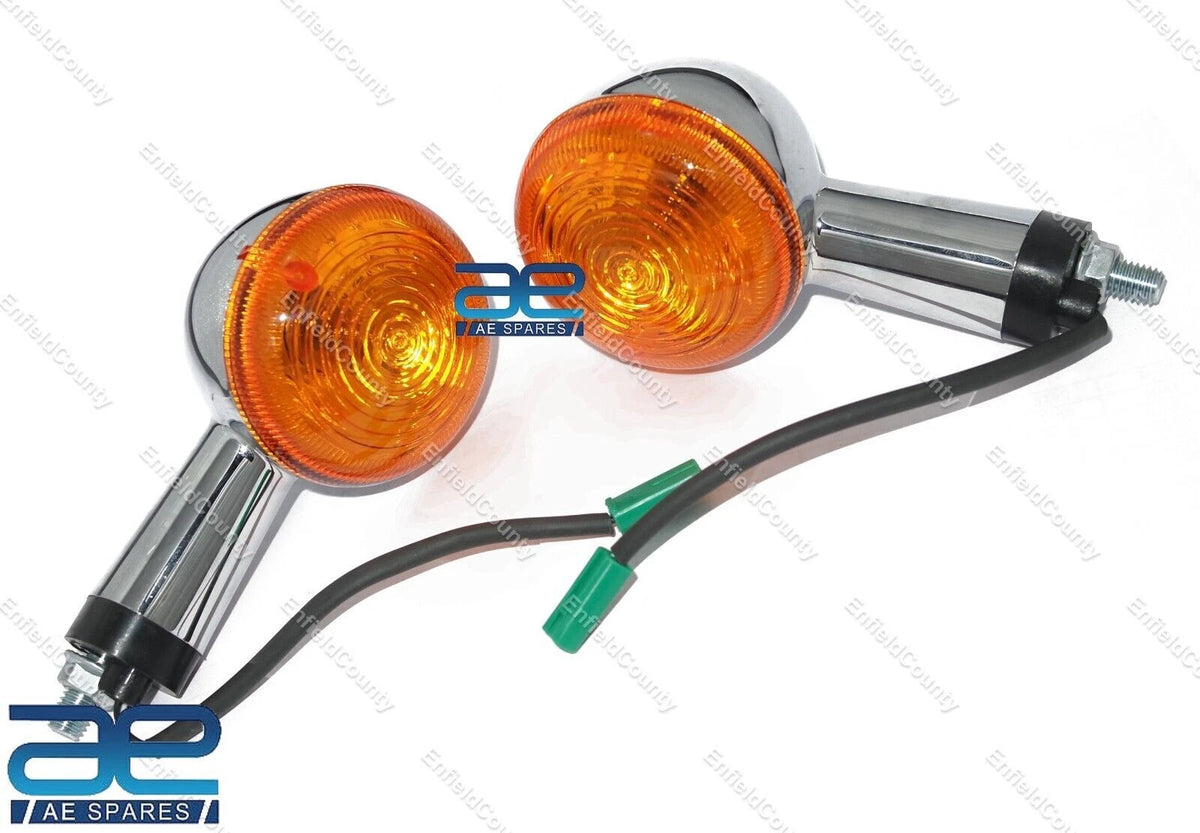 Indicator Pair Chrome for Royal Enfield Meteor 350, Classic 350 (2020–2023) RAN00044