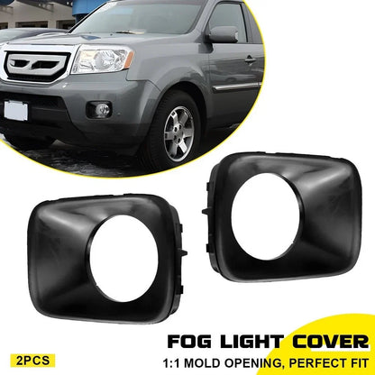 Fog Light Trim Cover Bezel Set of 2 for Honda Pilot (2009–2011) HO1039101 EXV