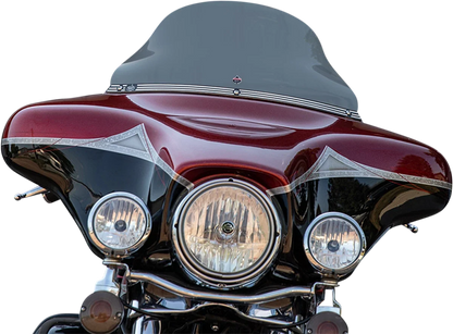 Klock Werks Flare Windshield 10.5" Tint for Motorcycle (KWW-01-0619-T)
