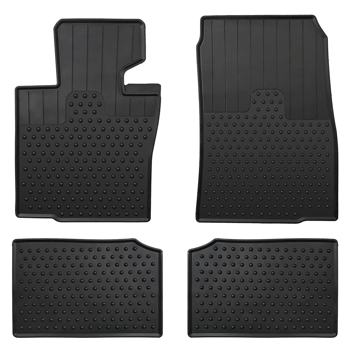 Set of 4 Rubber Floor Mats for Mini Cooper Countryman R60 R61 Paceman