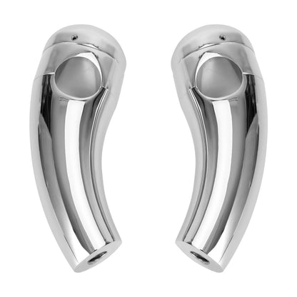 3.5" Handlebar Risers for Yamaha V-Star, Honda VTX, Suzuki Boulevard, Kawasaki (M537-A012-Chrome)