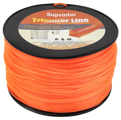 155 Trimmer Line for Weed Eater (0.155" - 288ft - Heavy Duty Square)