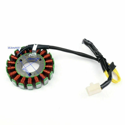 Generator Stator Coil for Kawasaki EN450 Vulcan 500 (1990–1996), EX500 Ninja 500R (2006–2009)
