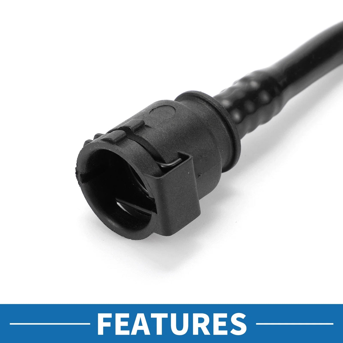 Radiator Hose No.17128632260 for BMW 530e (2018–2022) Plastic Black