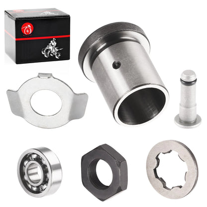 Front Sprocket Lock Nut with Washer for Yamaha Warrior 350 (1987–2004)
