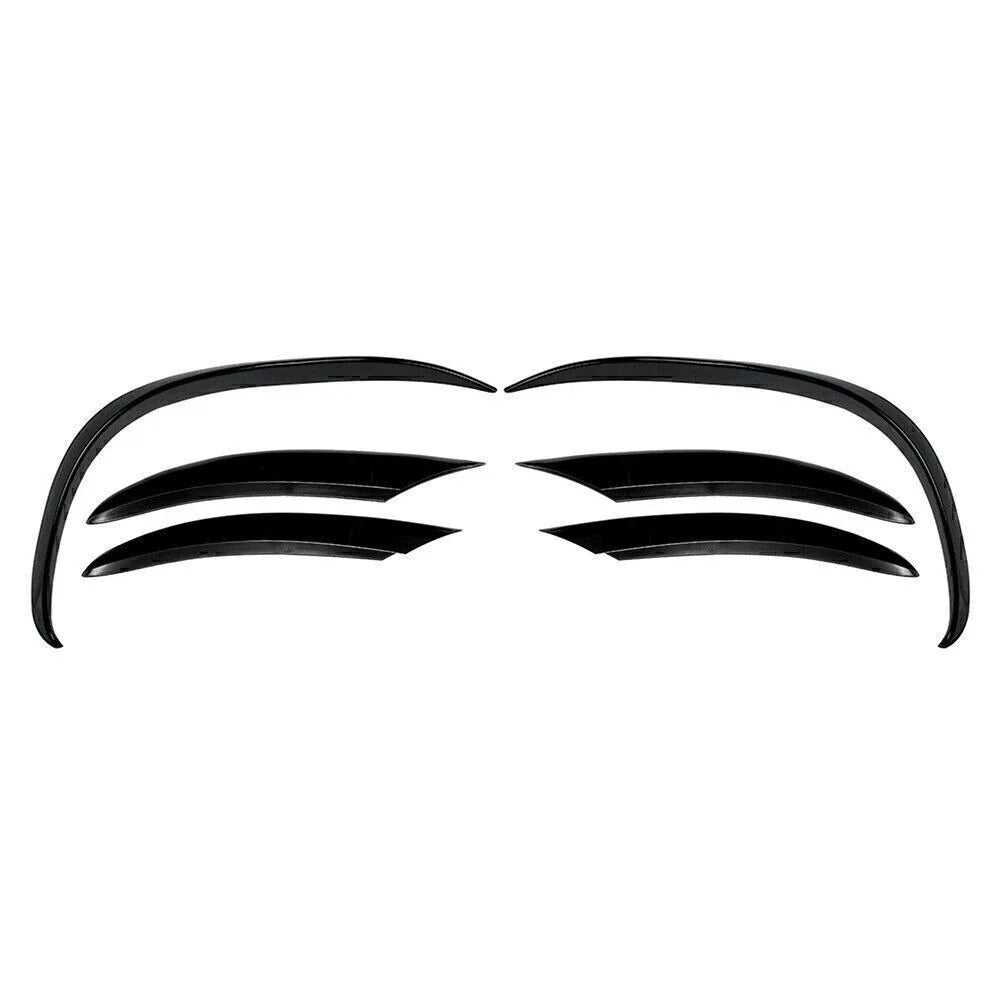 Front Bumper Spoiler Body Kit & Side Skirt for Benz C-Class C200 C260 (2019–Present)