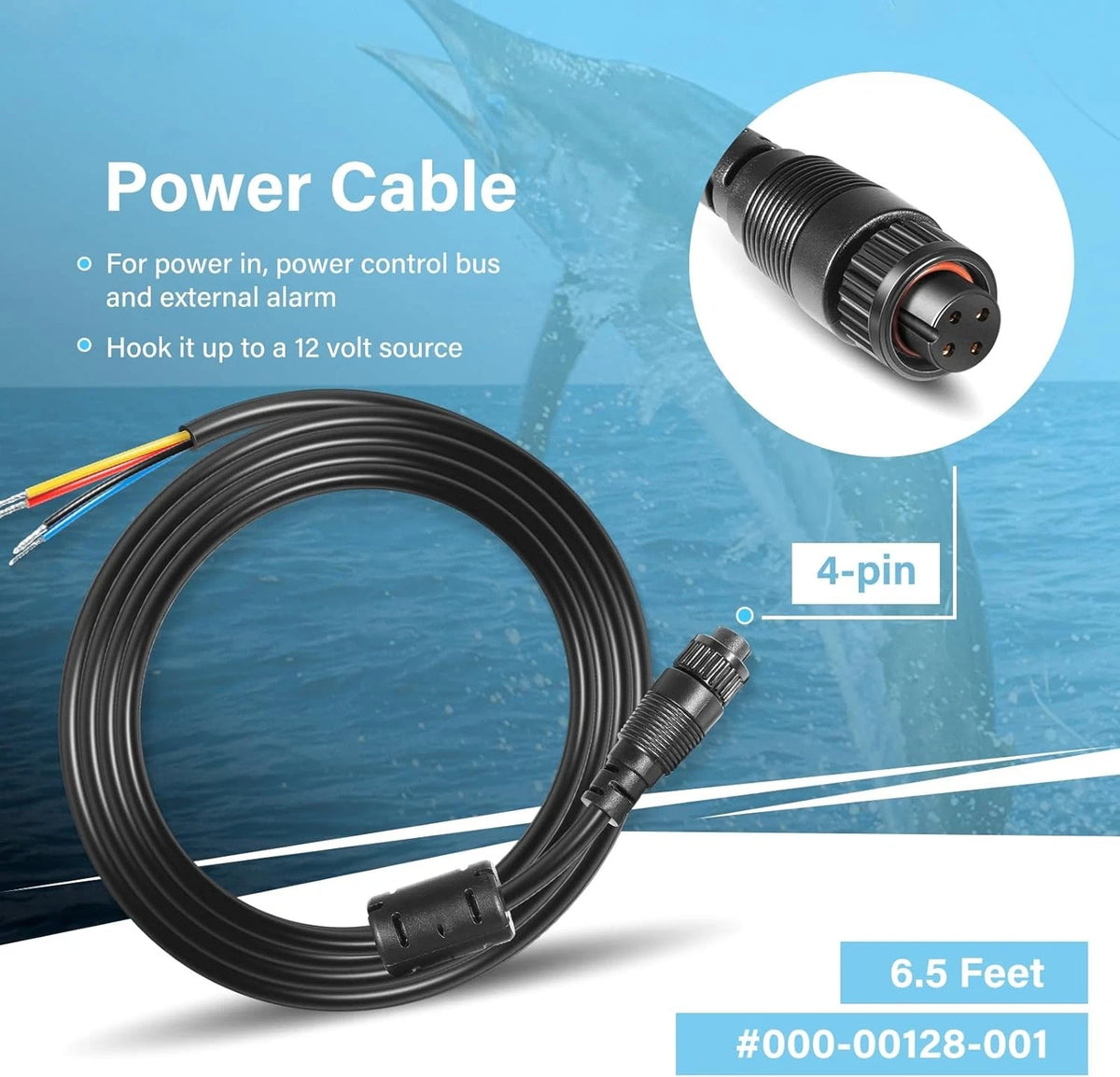 2M Power Cable for Simrad NSE (000-00128-001)