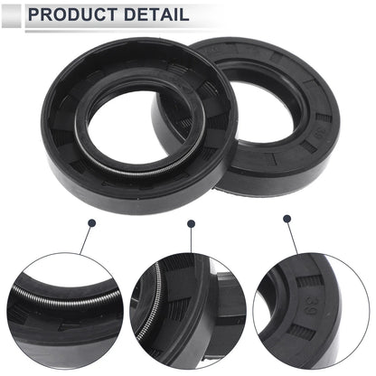 Set of 5 Oil Seal Rotary Shaft Seal TC Ring Nitrile Rubber 28x50x10mm