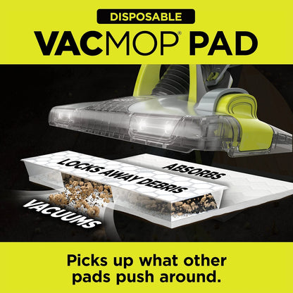 46 Count Disposable Hard Floor Pad Refills for Shark VACMOP