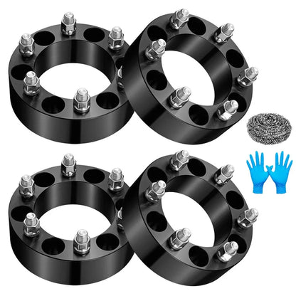 2 Inch 6 Lug 6x5.5 Wheel Spacers for Chevy Silverado Suburban Sierra (2010–2025)