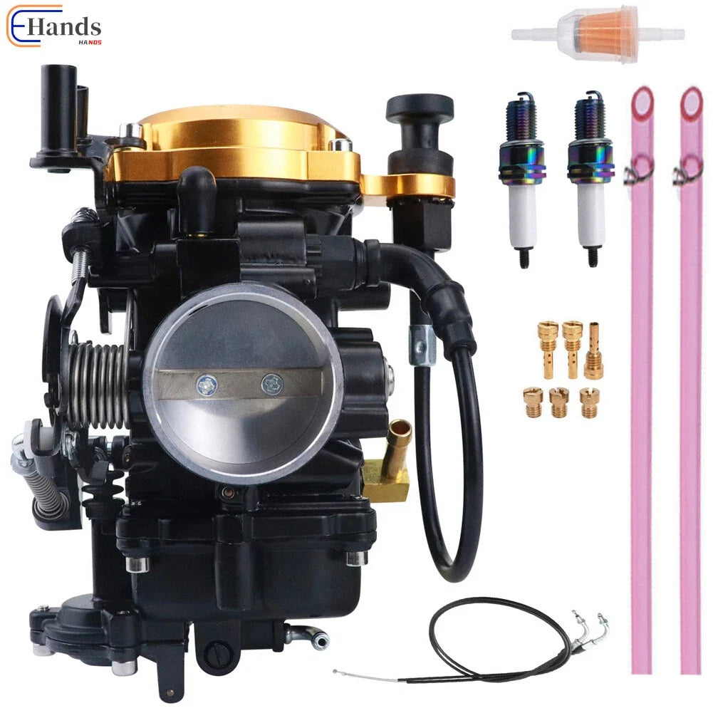 Carburetor for Harley-Davidson Sportster 883 1200 (W/ 35'' Throttle Cable)