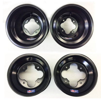 DWT Black A5 Rolled Lip Rims Set of 4 for Suzuki LTZ400 Z400 LTR450 LTZ250